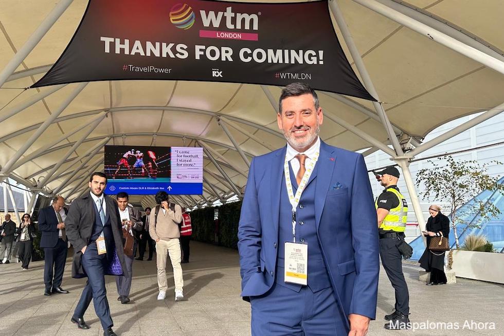 Alejandro Marichal en la WTM 2025 | Maspalomas Ahora
