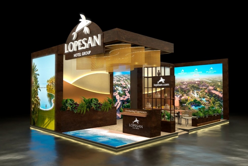 Stand de Lopesan en la WTM. Maspalomas Ahora