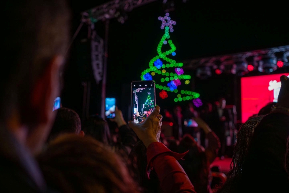 Espectáculo de drones Santa Cruz de La Palma