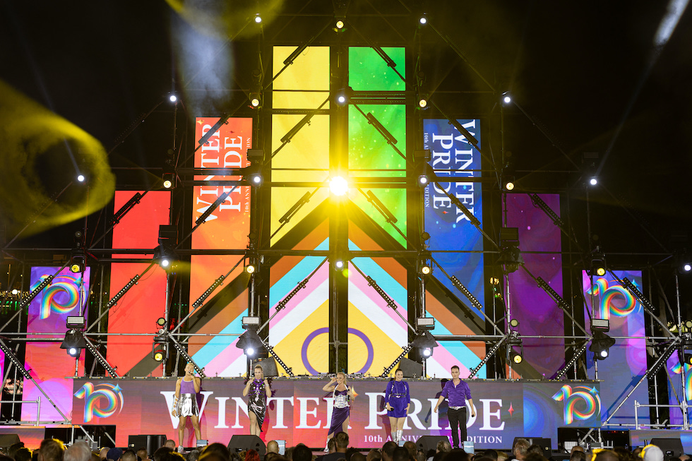 Winter Pride Maspalomas. Imagen de archivo.