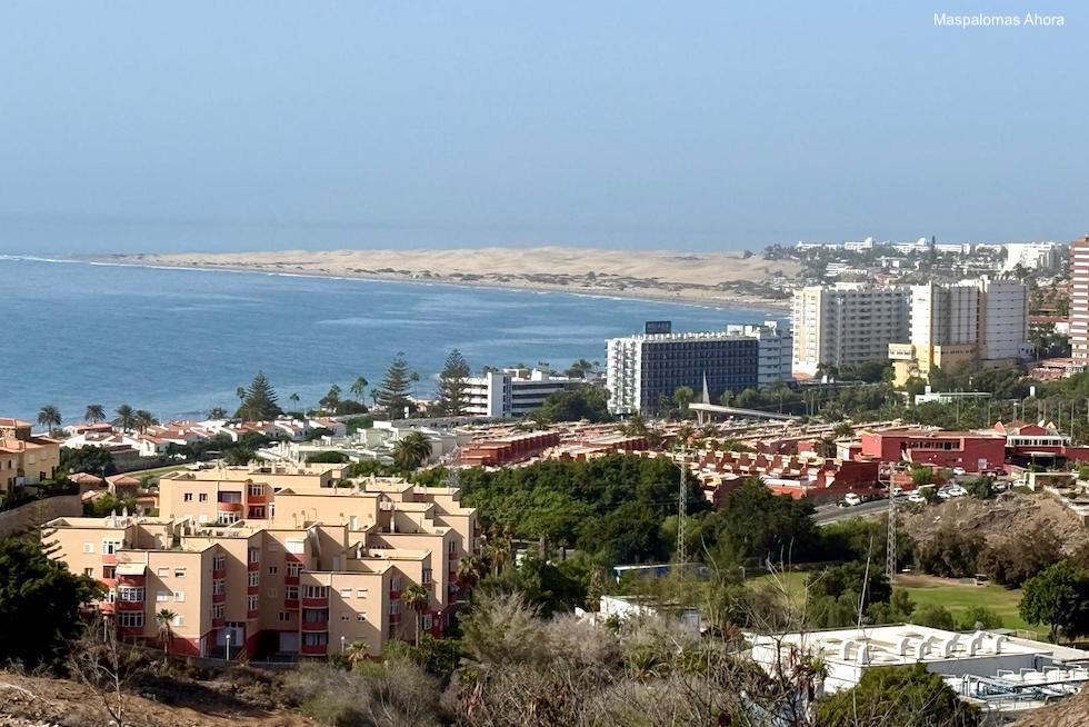 Vistas a las Dunas de Maspalomas desde San Agustín| Maspalomas Ahora
