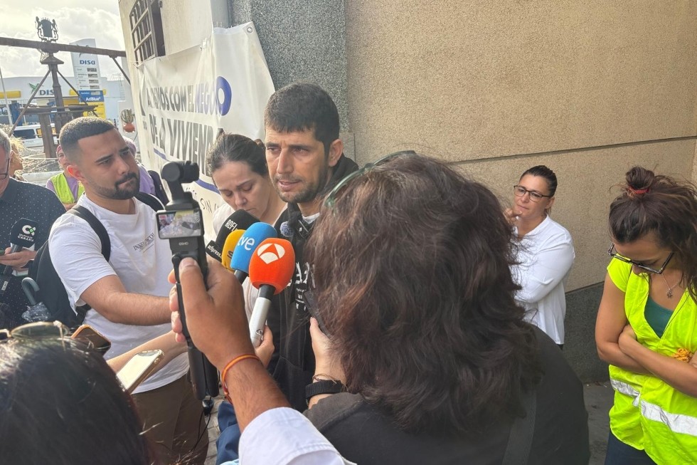 Paralización del deshaucio en Ingenio. Imagen de archivo. Maspalomas Ahora