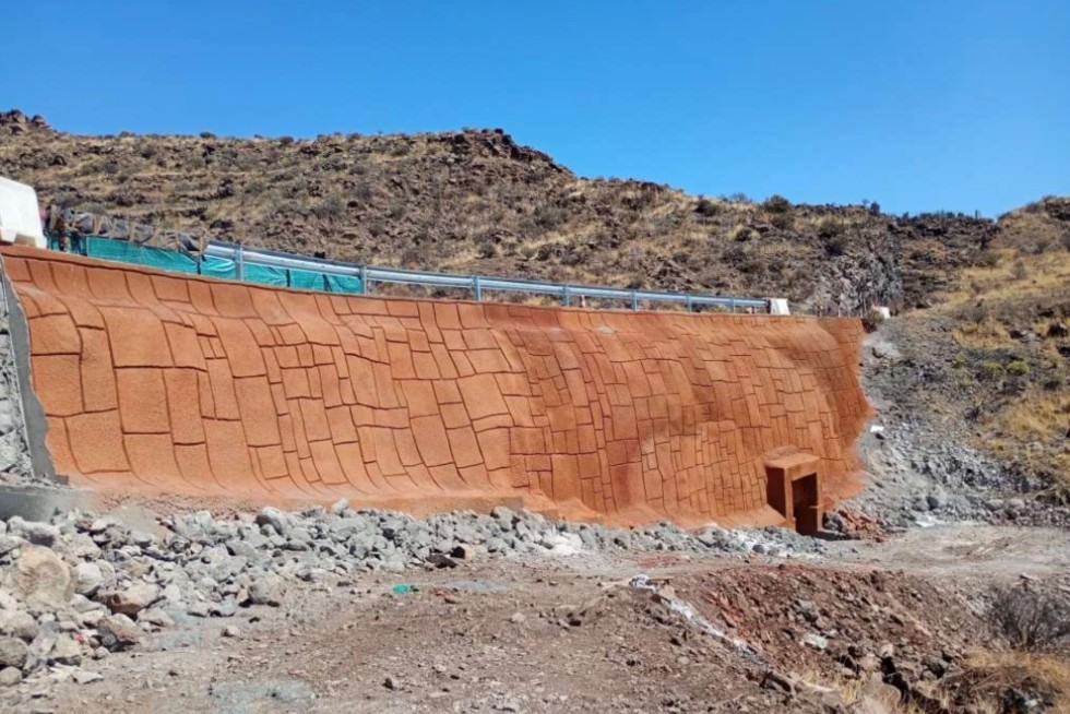 Obras en la GC-550 entre Temisas y Santa Lucía de Tirajana. Maspalomas Ahora