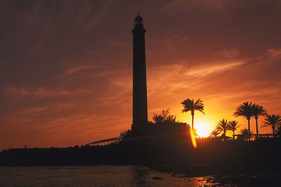 Atardecer en el Faro de Maspalomas | Maspalomas Ahora