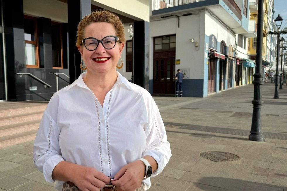 Nieves Hernández. Cabildo de la Palma