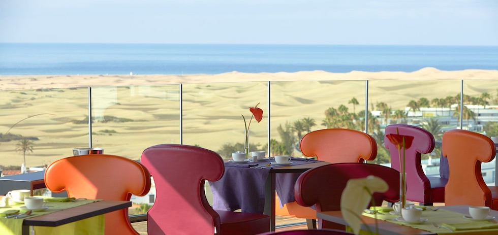 Panorámica desde el hotel Bohemia Suites & Spa.