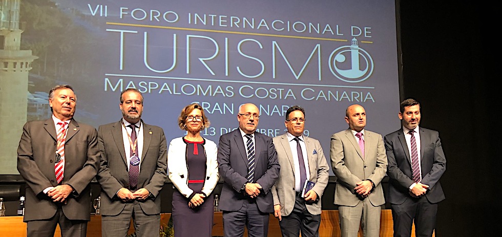 Foto de inauguración del VII Foro Internacional de Turismo.