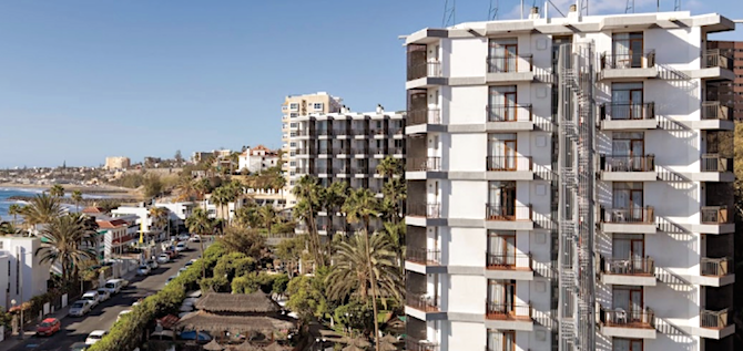 Beverly Park Hotel, en el Sur de Gran Canaria. (Foto Web Corporativa Beverly).