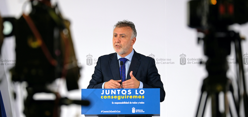 El presidente de Canarias, Ángel Víctor Torres
