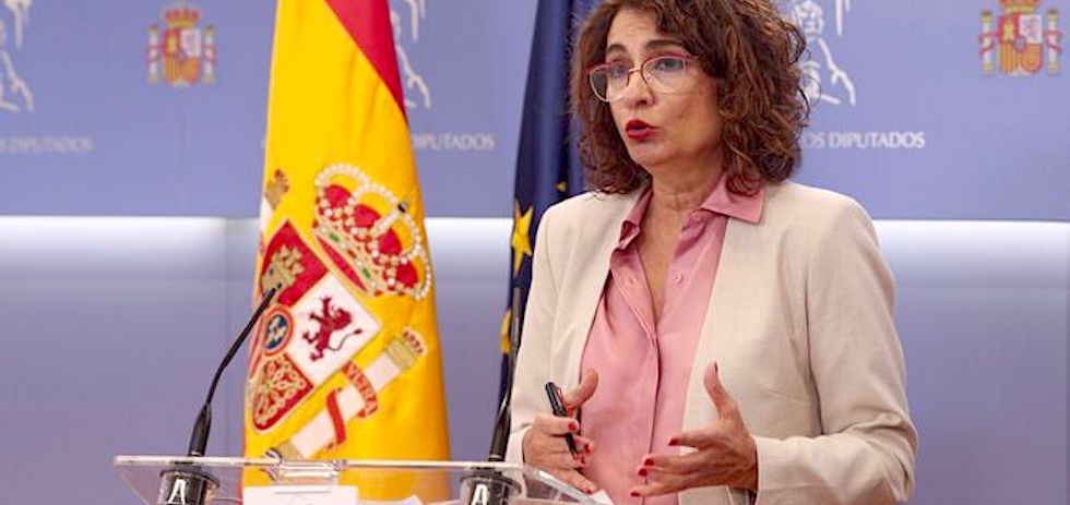 La ministra de hacienda. EFE