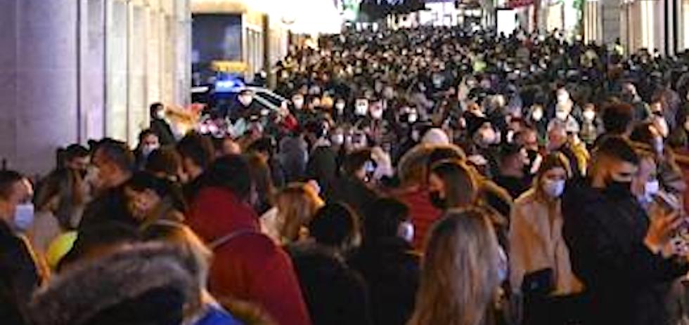 Aglomeraciones en las calles