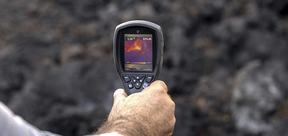 Vista desde el cono. ACFI PRESS