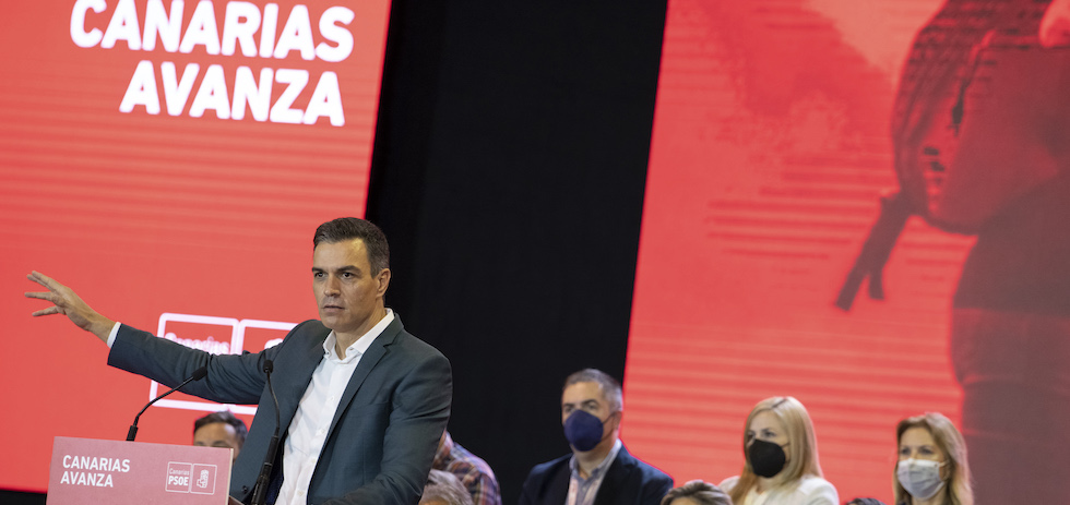 Sánchez en el congreso regional. ACFI PRESS