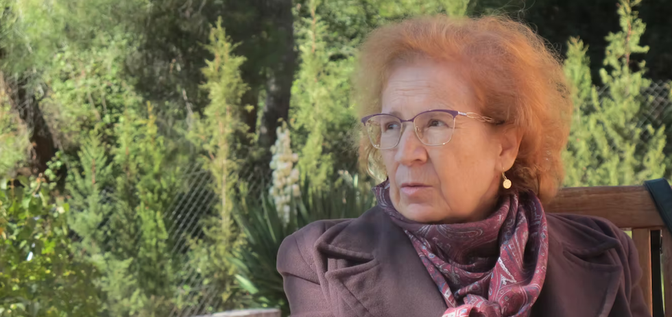 Margarita del Val en un momento del encuentro. JMT