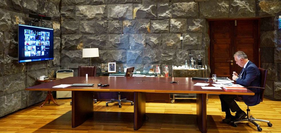 El presidente del Gobierno de Canarias., Ángel Víctor Torres. ACFI PRESS