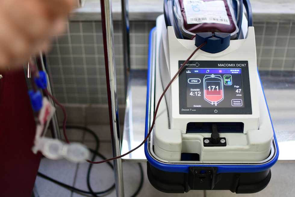 Donación de sangre