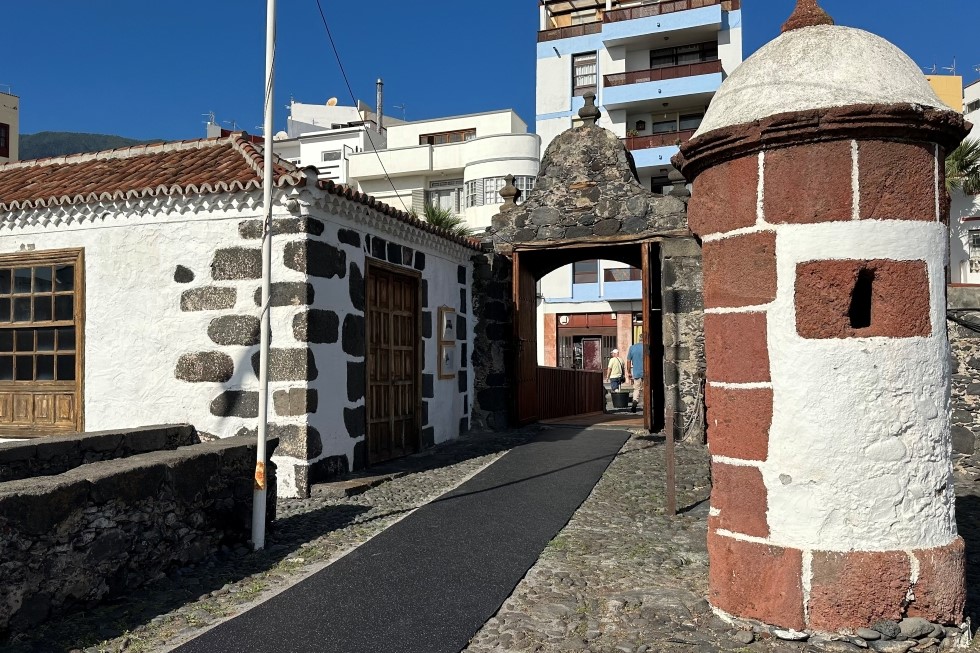 Interior del Castillo de Santa Catalina