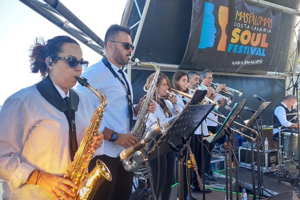 La Family Soul Band ya ofreció un concierto en el último Maspalomas Costa Canaria Soul Festival