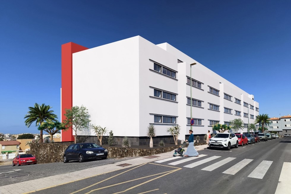 Proyecto de viviendas protegidas en Mogán. Imagen de archivo