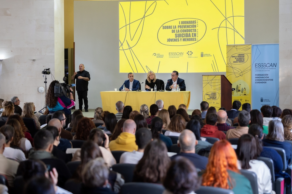 I Jornadas de Prevención de la Conducta Suicida en Jóvenes y Menores en la isla de Gran Canaria