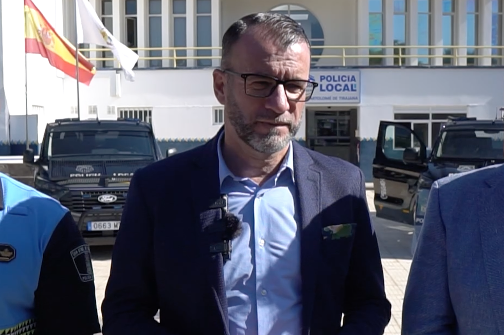 José Carlos Álamo (PPAV) concejal de Seguridad y Emergencias del Ayuntamiento de San Bartolomé de Tirajana