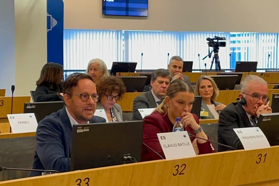 Octavio Caraballo en Bruselas | Maspalomas Ahora