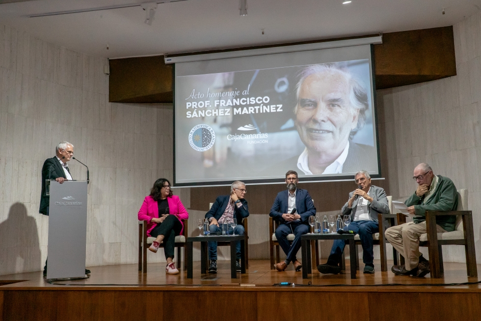 Homenaje al profesor Francisco Sánchez Martínez