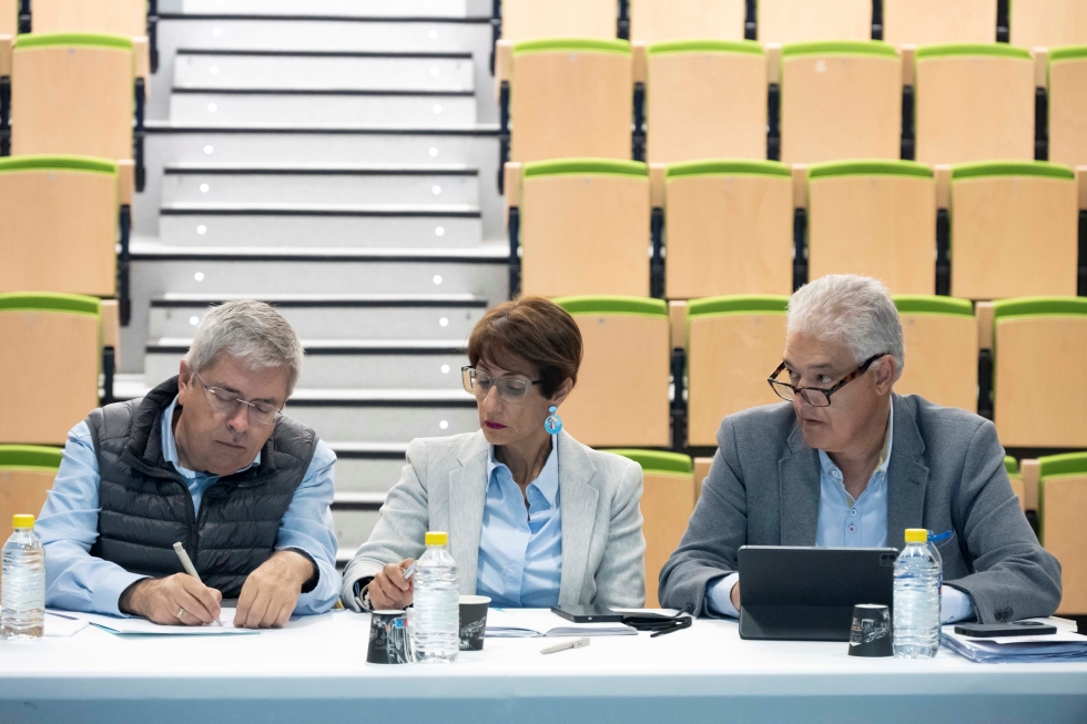 Onalia Bueno y Marco Aurelio P&eacute;rez en la Asamblea General de la AMTC  | Maspalomas Ahora