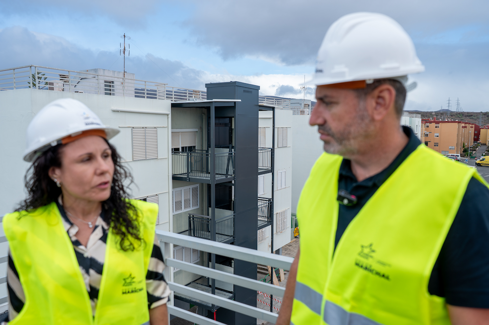 Visitas a la obra el pasado 17 de diciembre | Maspalomas Ahora