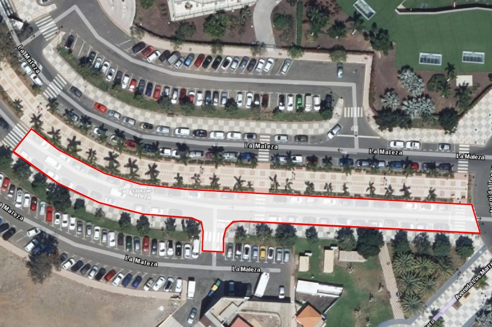 Calle La Maleza, playa de Mog&aacute;n | Maspalomas Ahora