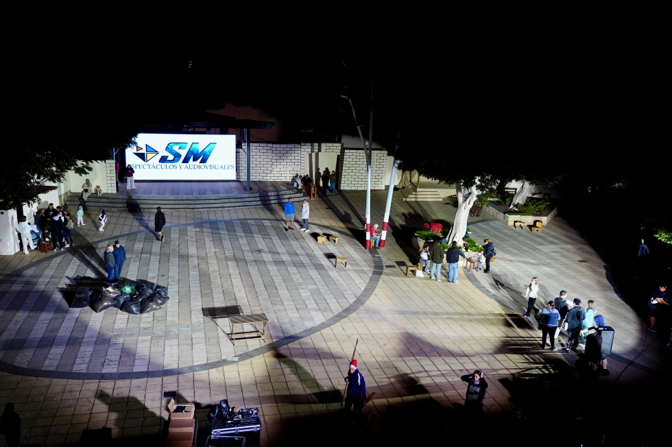 Ensayo del Bel&eacute;n de Casa Pastores | Maspalomas Ahora
