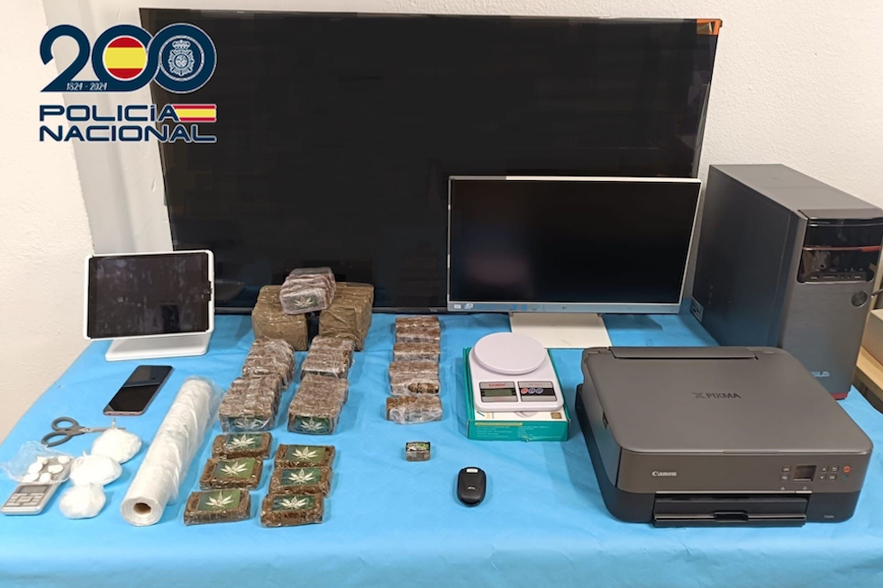 144,06 gramos de coca&iacute;na y 5.425 gramos de hach&iacute;s | Maspalomas Ahora