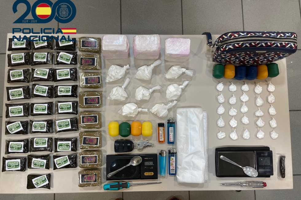 Intervenci&oacute;n de casi 3 kilos de estupefacientes | Maspalomas Ahora